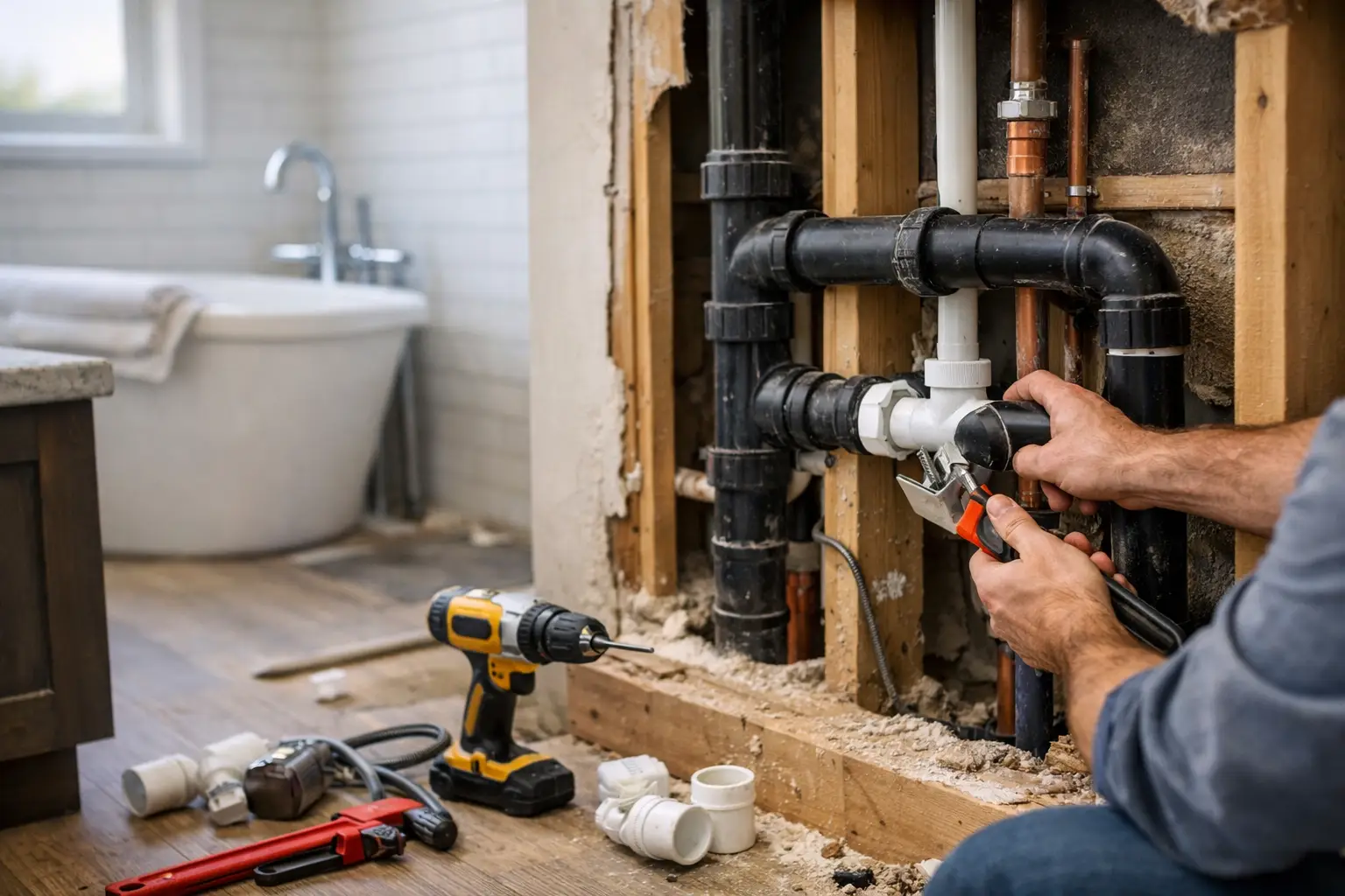 Can Bathroom Plumbing Be Relocated? What It Takes