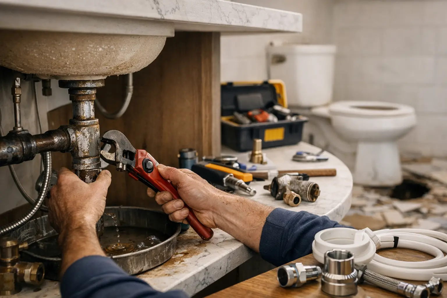 When to Replace Bathroom Plumbing: 8 Clear Signs