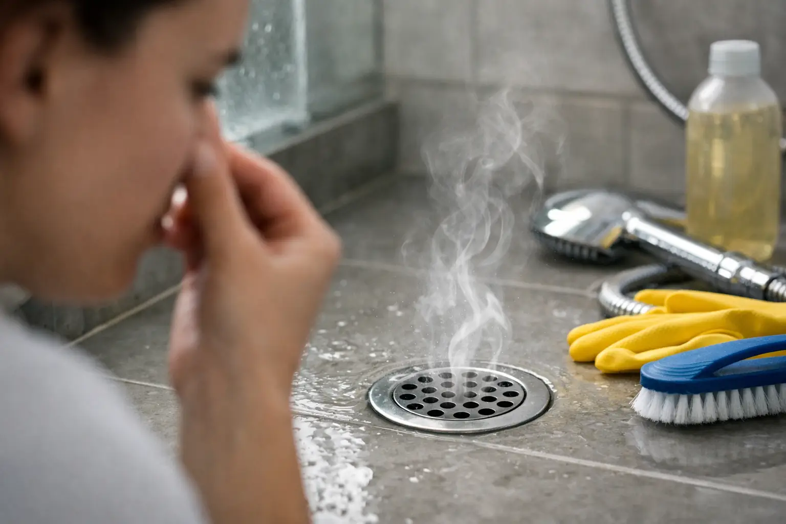 Why Does Shower Drain Smell? Causes and Fixes