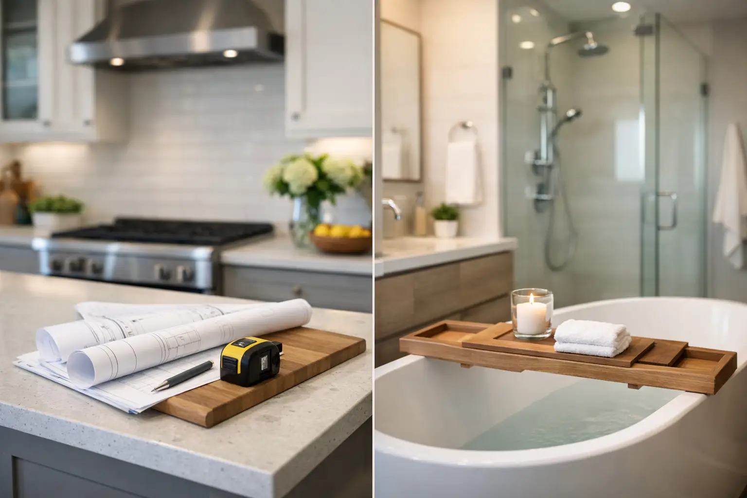 Kitchen and Bathroom Remodeling That Pays Off